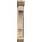Ekena Millwork Balboa Slat Smooth Bracket w/ Offset Brace, Douglas Fir, 5 1/2"W x 20"D x 32"H BKT0604X20X32BOA06SDF - alternate 4
